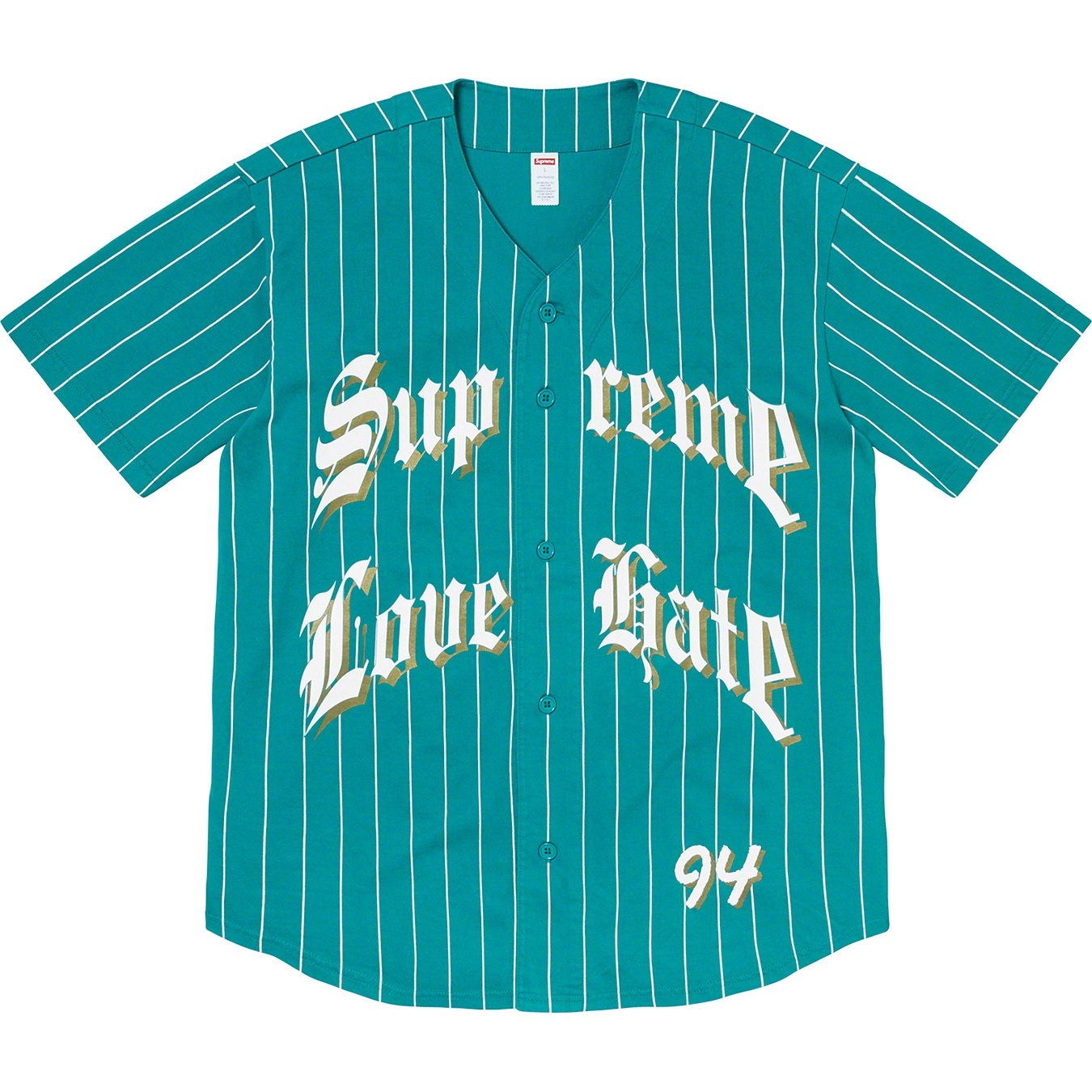 Love Hate Baseball Jersey view 4
